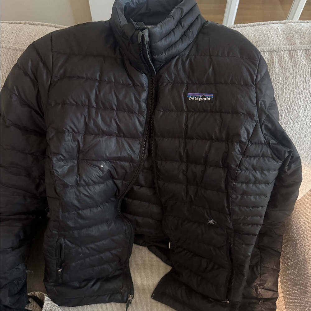 Patagonia Quilted Black Jacket
